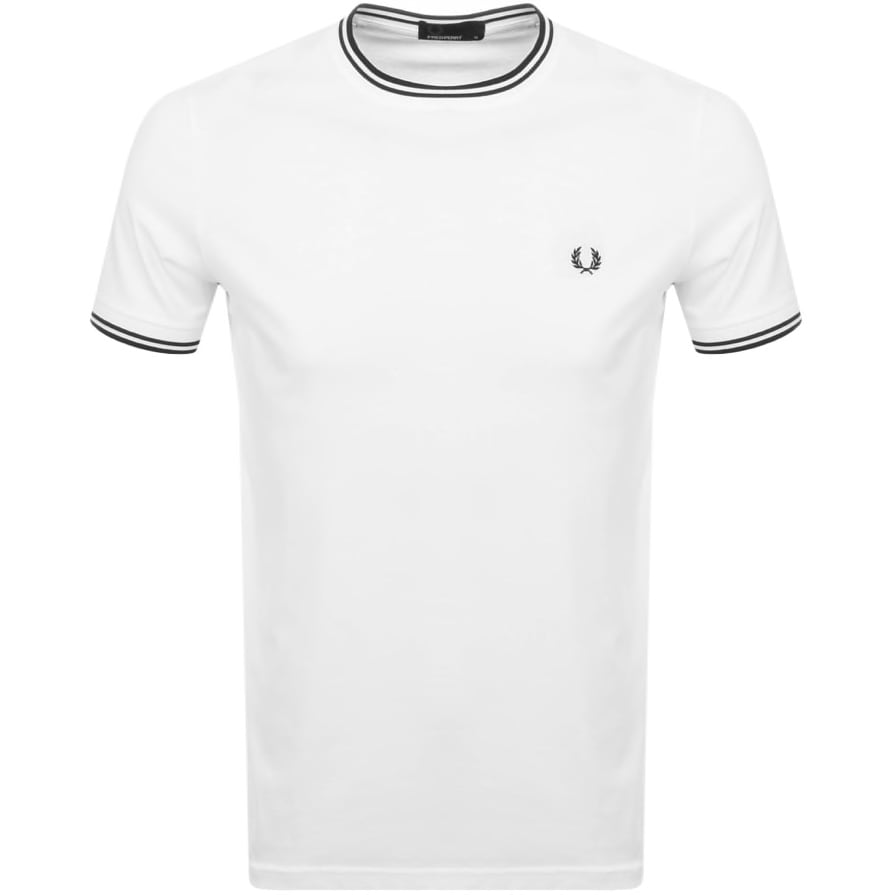 Alternative Image for ProductFred Perry Twin Tipped T Shirt White1